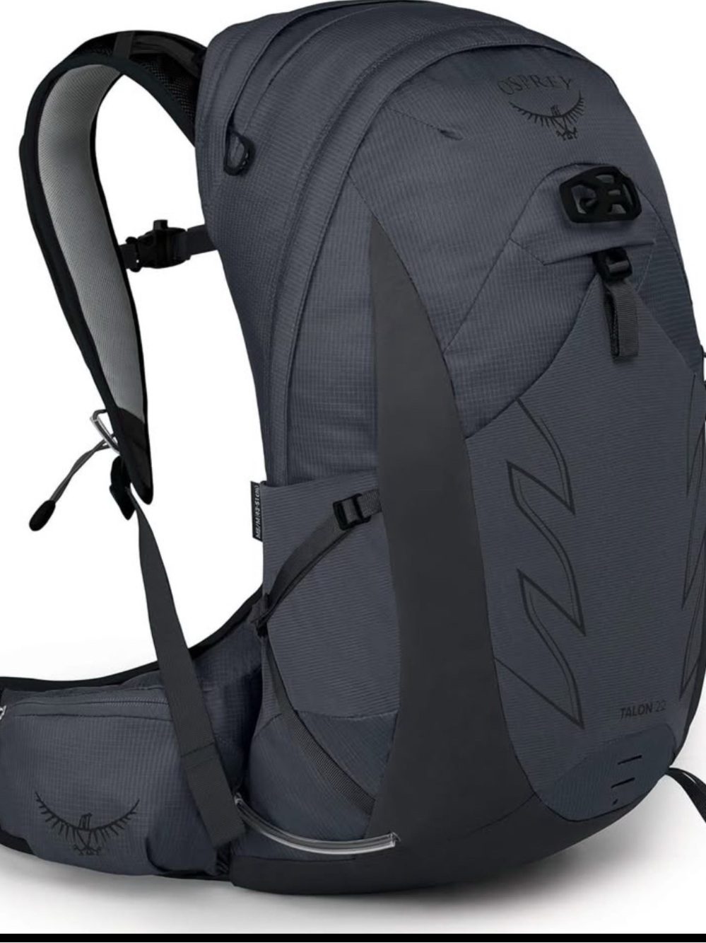 OSPREY Talon 22 L/XL Men's Dark Gray Daypack Backpack
